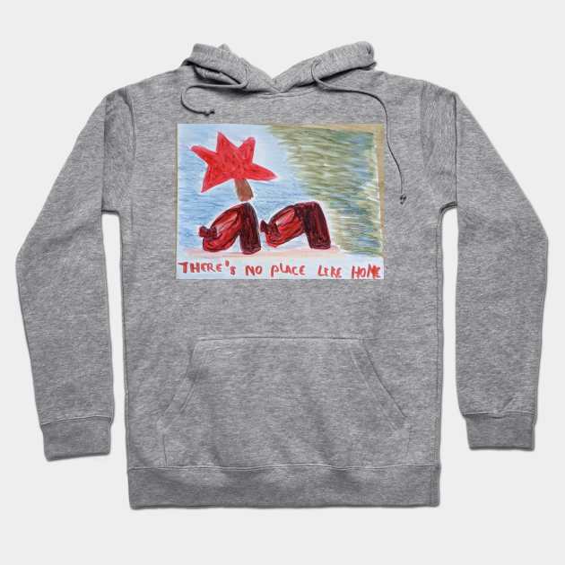 Red shoes take me home Hoodie by JudyOriginalz